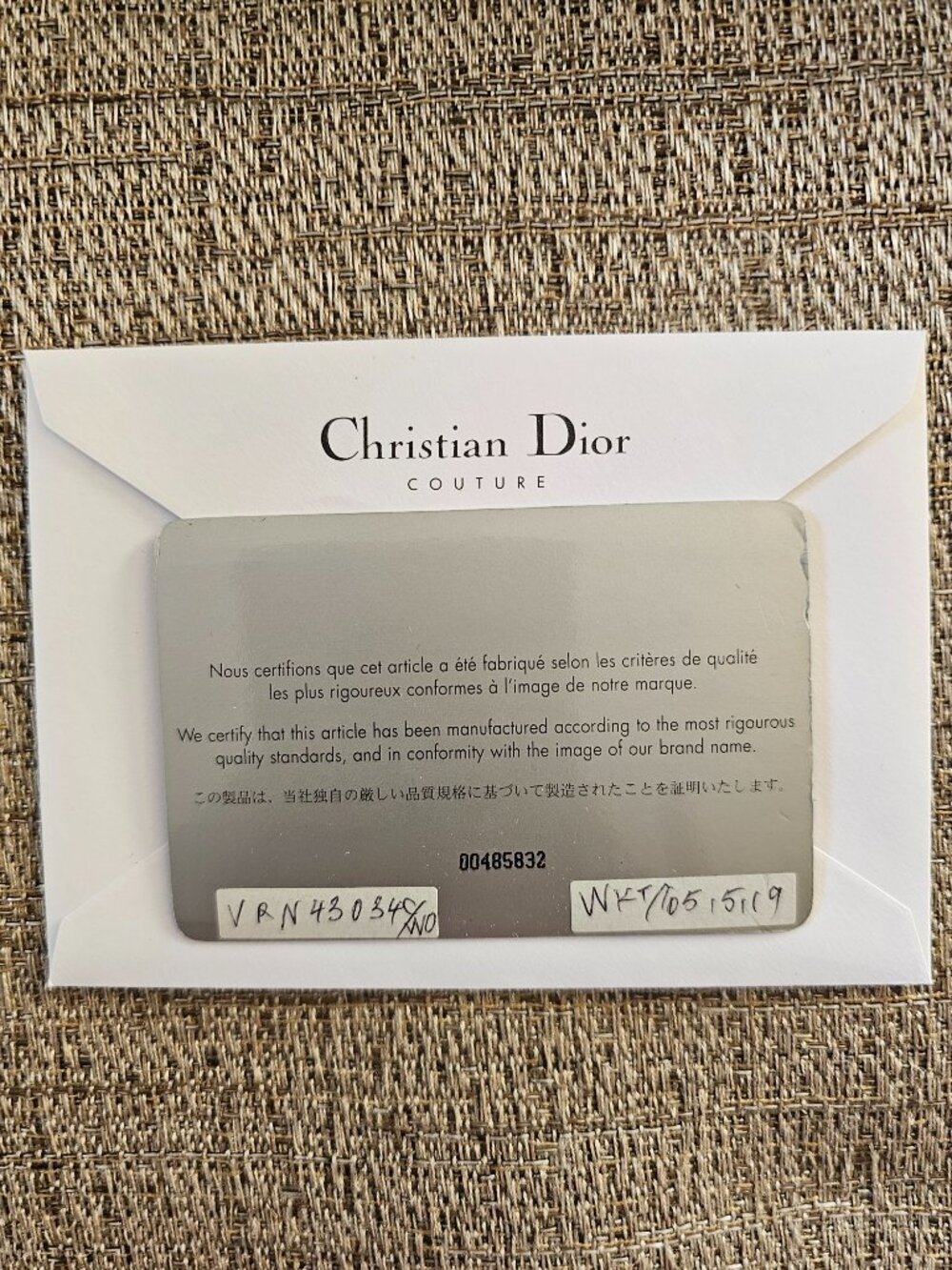 DIOR Cannage Quilted Patent Leather Continental Wallet Box, Dust Bag & Authentic - Picture 7 of 15